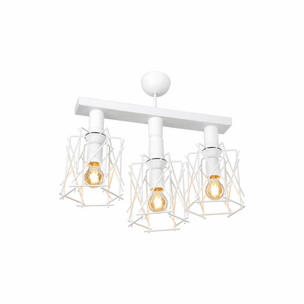 Modelight Mixed 3-Plafonyer White Chandelier