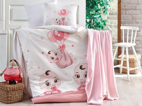 Kristal Bebek Uyku Seti Babies Pembe | Kristal