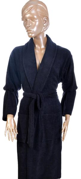 Minteks Hydrophiler Bademantel - Schwarz