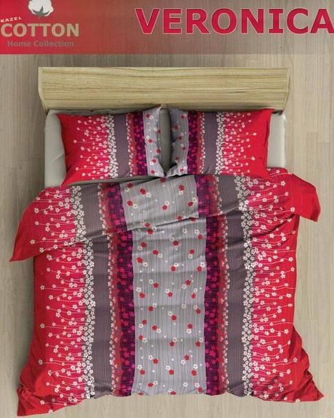 Kazel Cotton Home Veronica Nevresim Takimi Tek Kişi | Veronica-1