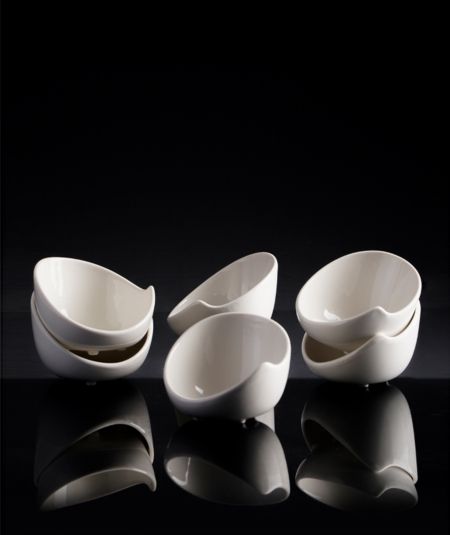 Acar | Beyaz Porselen 8x8x6cm Kase