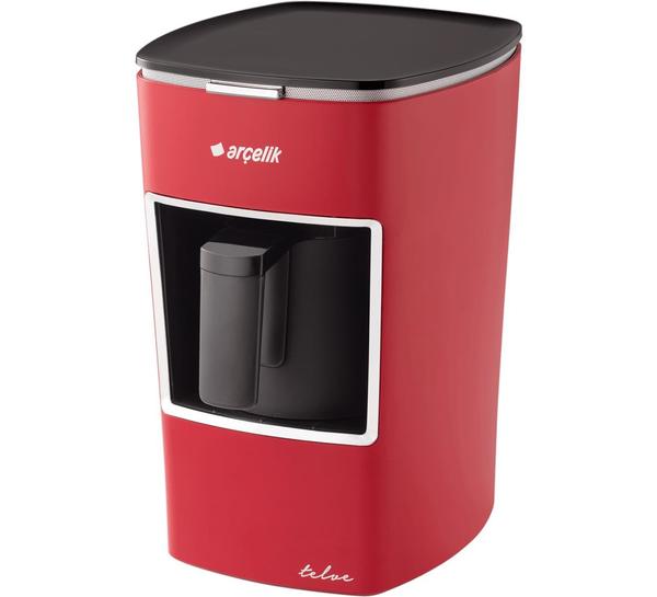 Arçelik Mini Telve Kahve Makinesi | 670W | Kırmızı | K3300-kirmizi