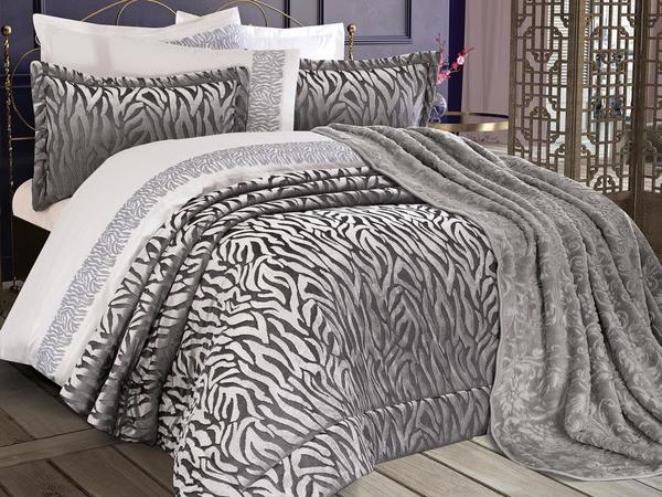 Adriana Çeyiz Seti 10 Parça - Gri