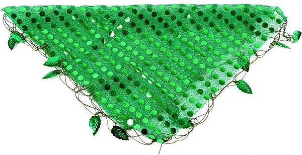 Dekonaz Halay Mendili Pullu Payeli 10 Adet | Yeşil