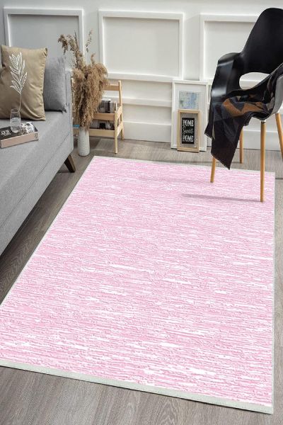 Birkilim Yıkanabilir Dekoratif Halı İpeksi Kaymaz Taban | MLN-IP-HS-531