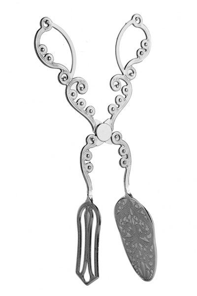 Queen's Kitchen | Lüx Gümüş Zamak Servis Maşası