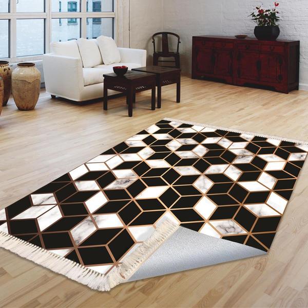 Milano Yıkanabilir Dekoratif Halı Kaymaz Taban | 8mm | MLN-HS285-1