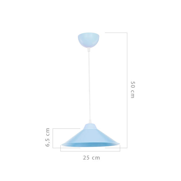 قلادة واحدة من Maya باللون الأزرق الفاتح