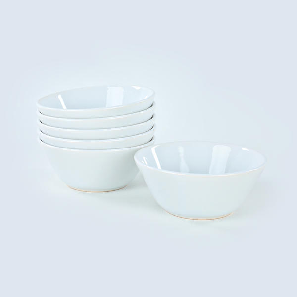 صحن شوربة وايت هيت 14 سم 6 قطع | كيراميكا