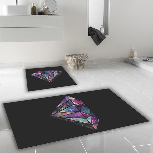 سولي دياموند دي جي تي. طقم دواسات حمام مكون من قطعتين 1014 01