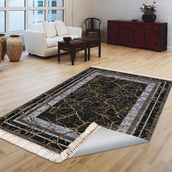 Milano Yıkanabilir Dekoratif Halı Kaymaz Taban | 8mm | MLN-HY-1315