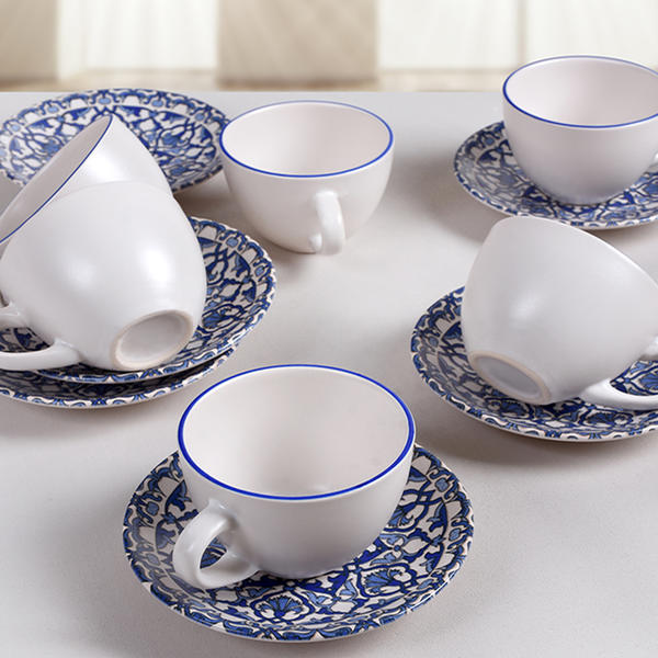 À thé ottoman 12 pièces pour 6 personnes - 17667 | Keramika