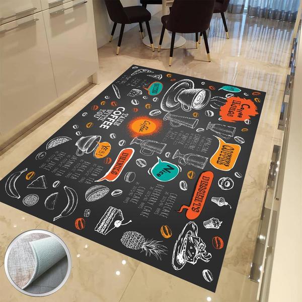 Milano Yıkanabilir Dekoratif Halı Kaymaz Taban | 8mm | MLN-NEWHM555-1