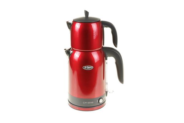Arzum Çay Sefası Çay Makinesi - Kırmızı