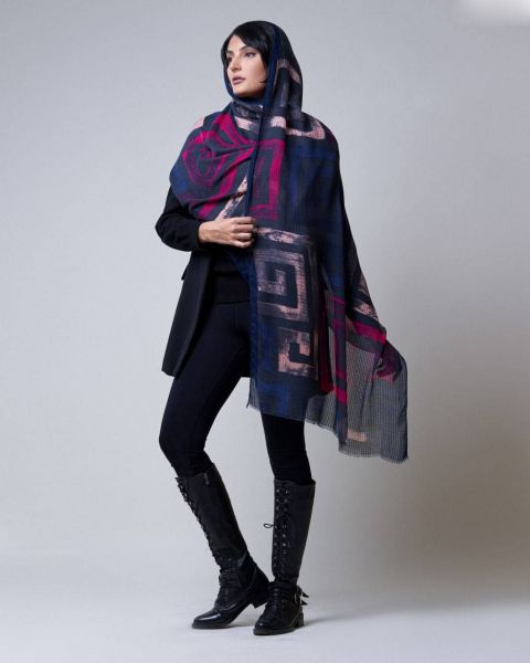 Dekonaz | Desenli Modern Tasarımlı Bayan Eşarp | DKNZ-31353