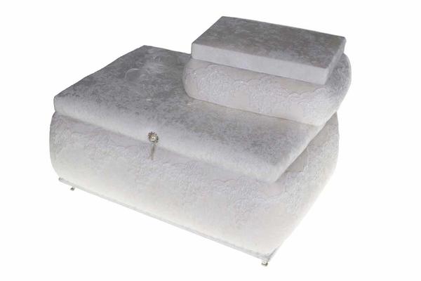 Veronica 2'li Çeyiz Sandığı - Krem