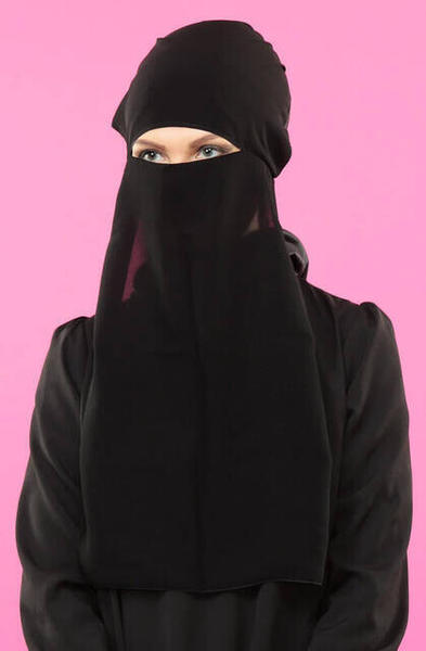 Tesettür Peçe İki Parça