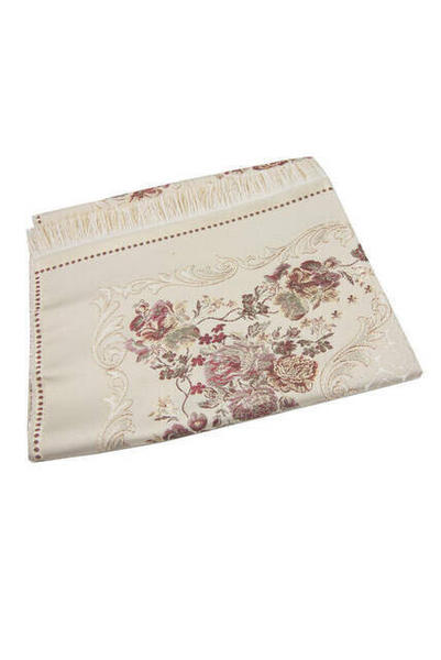 Nursefa İşlemeli Seccade - Bordo Renk