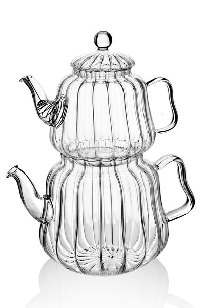 Borasilikatglas Big Teapot Set