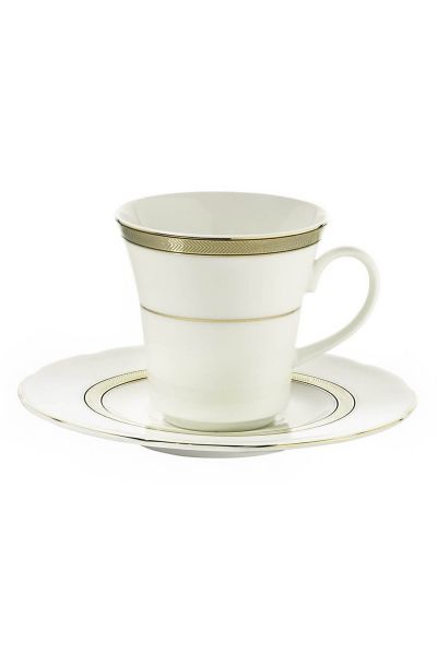 Kütahya Porcelaine Bone Olympos 9435 Service de tasses à thé