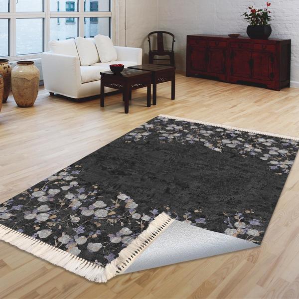 Milano Yıkanabilir Dekoratif Halı Kaymaz Taban | 8mm | MLN-DOT-HT457