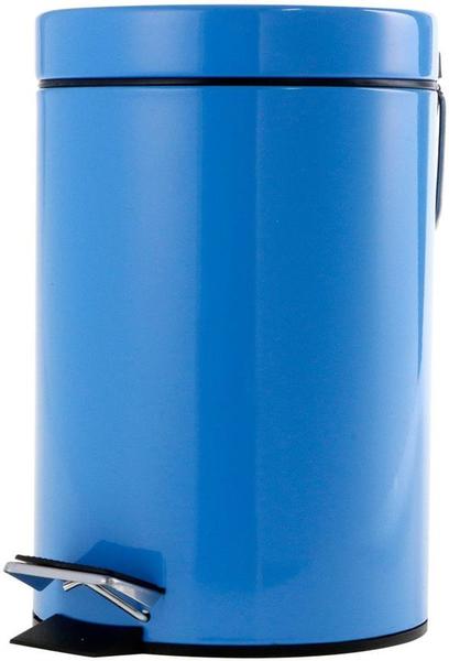 Schäfer Metal Pedallı Çöp Kovası | Mavi | 3 Lt | 70069-Blue