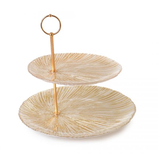 16253 + 16254 FIBER GOLD 21-28 CM ZWEI-SCHICHT-COOKIE-HALTER | SILK-AKC925