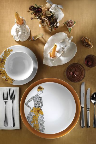 Kütahya Porselen Kadınlarım Serisi 9446 Desen 24 Parça Yemek Seti