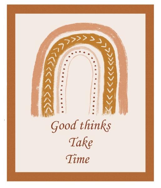 Bayev 40x60 Tasarım Motto Serisi Banyo Paspası - Motto Zaman 2194