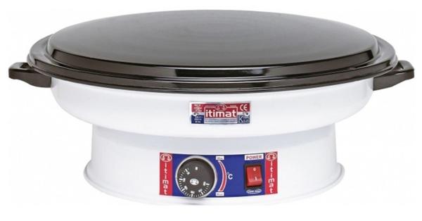 İtimat Pide Katmer Fırını Termostatlı Yuvarlak | Beyaz