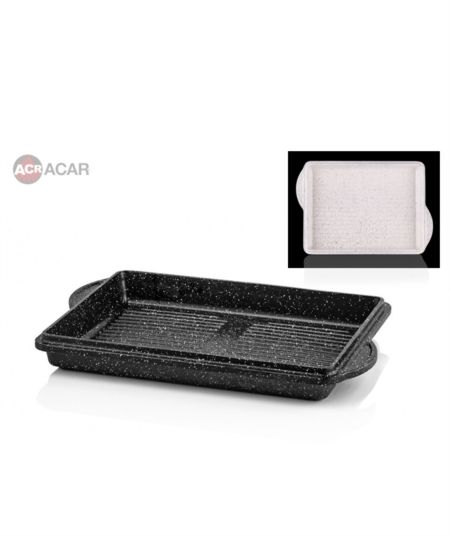 اكار | أنيكا فرن حديد زهر أسود 24 سم