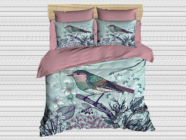 Best Class Digital Printed 3d Single Duvet Cover Set Bird | Best Class