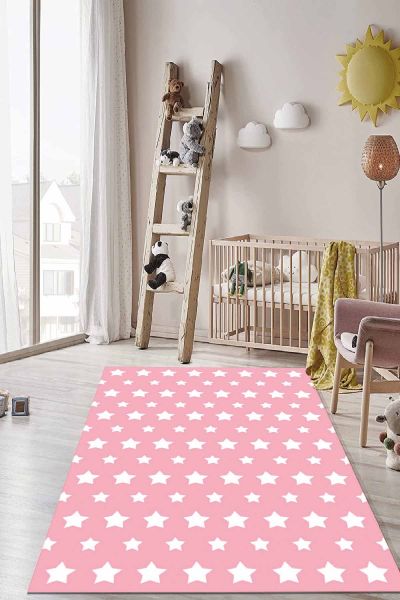Birkilim Yıkanabilir İpeksi Kaymaz Taban Çocuk Odası Halısı | MLN-IP-HT-587