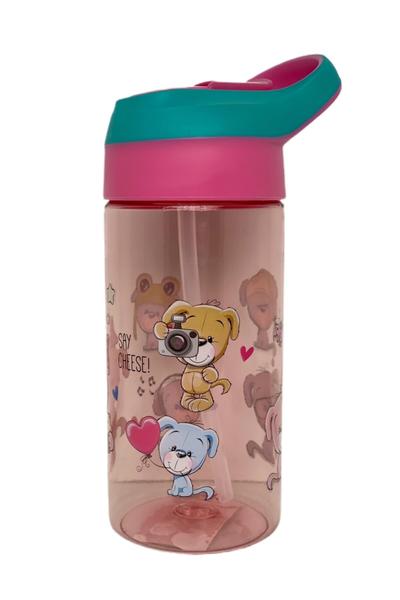 Bayev Pembe Tritan Pipetli Okul Suluğu 500 ml