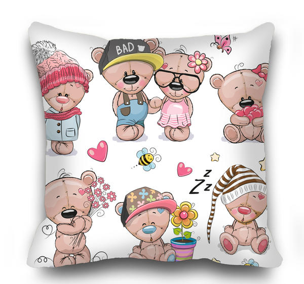 Kozzy Home Rfe2053 Coussin Décoratif Rempli 45 X 45 Cm 45x45