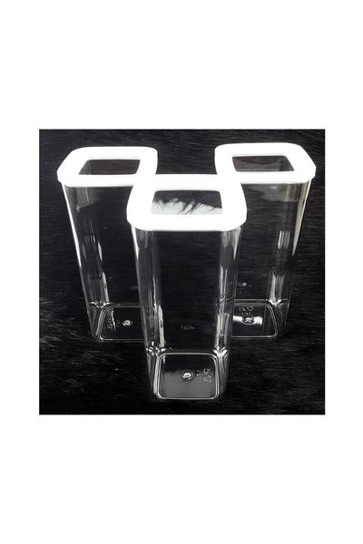 Vip Ahmet | Kare Saklama Kabı 3x1700 ml