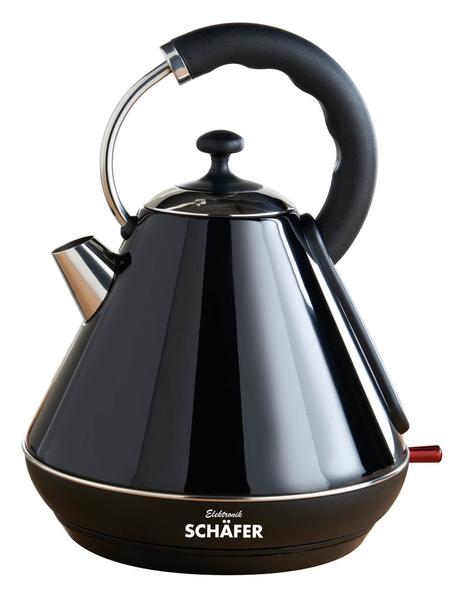 Schäfer Cooper 1,8 lt. 2250 Watt Kettle / Su Isıtıcı - Siyah