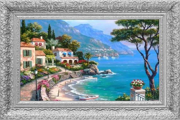 Manzara Çerçeve Baskılı MDF Tablo | Tk-2030