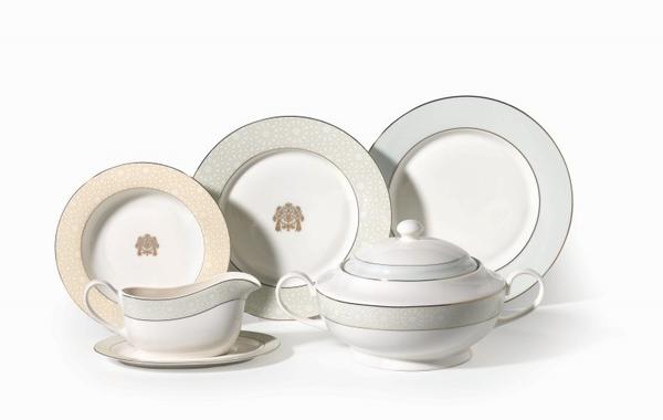 Korkmaz Elite Collection Yemek Takımı | 80 Parça | 12 Kişilik | Yuvarlak | A8154