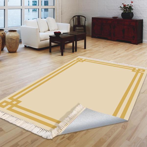 Milano Yıkanabilir Dekoratif Halı Kaymaz Taban | 8mm | MLN-DOT-HT432