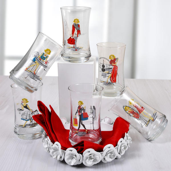 Cool Women Soft Drink Cup 6 Pieces | Lava