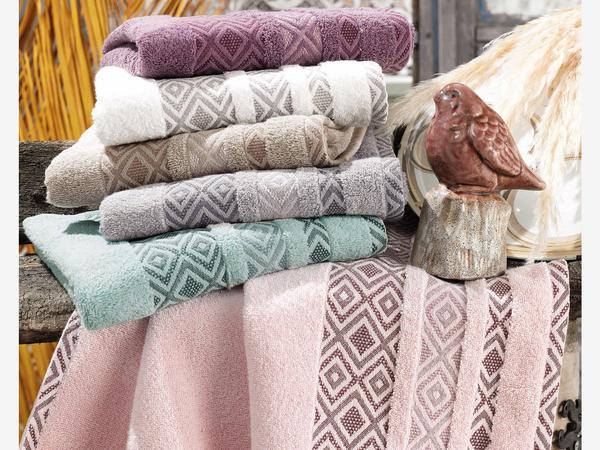 Gülfem Jakarlı 6'lı El Yüz Havlu Seti | Dantela