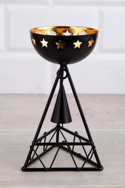 Retro Luxus Metall Gold Luxus Kerzenhalter