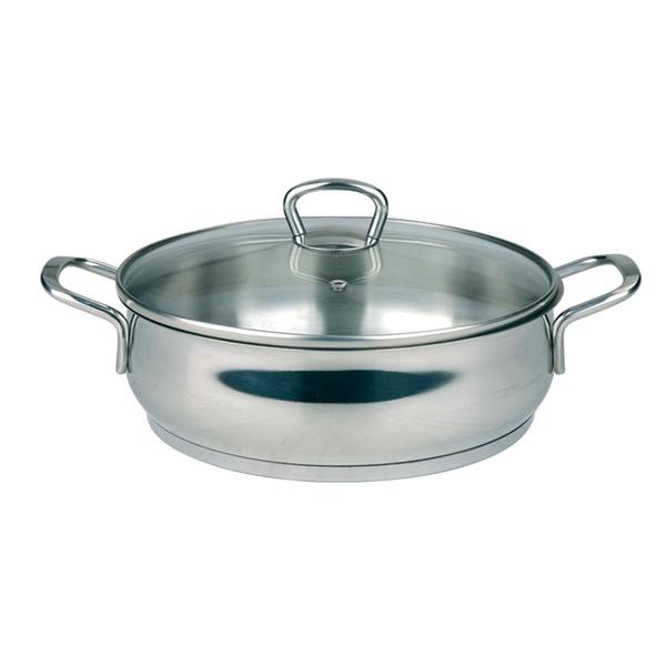 TAÇ Bengü Low-Cut Steel Saucepan 30 cm