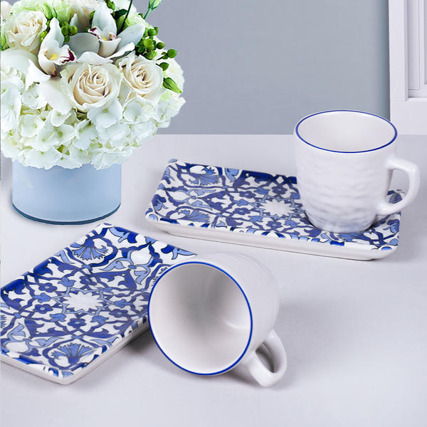 Osmanlı Kahve Sunum Seti 2 Kişilik - 17667 | Keramika