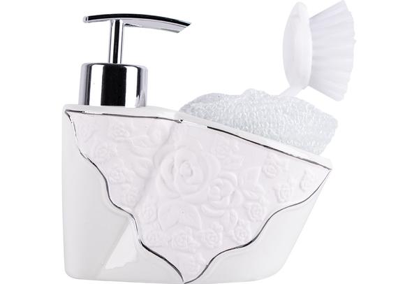 Dekonaz Sıvı Sabunluk Fırça Seti 4 Parça | Yeşil | BS-14-GREEN