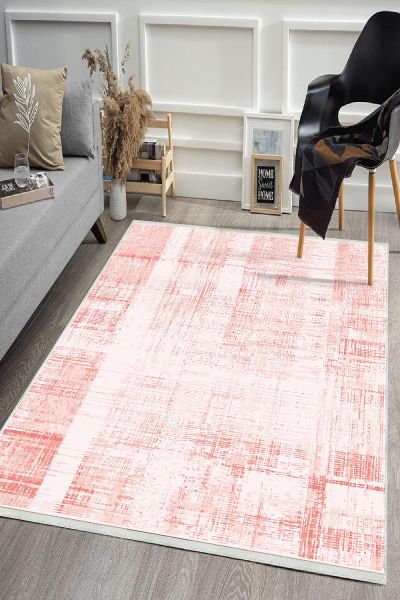 Birkilim Yıkanabilir Dekoratif Halı İpeksi Kaymaz Taban | MLN-IP-HS-471
