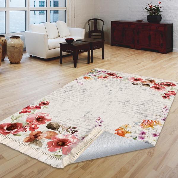 Milano Yıkanabilir Dekoratif Halı Kaymaz Taban | 8mm | MLN-DOT-HT303