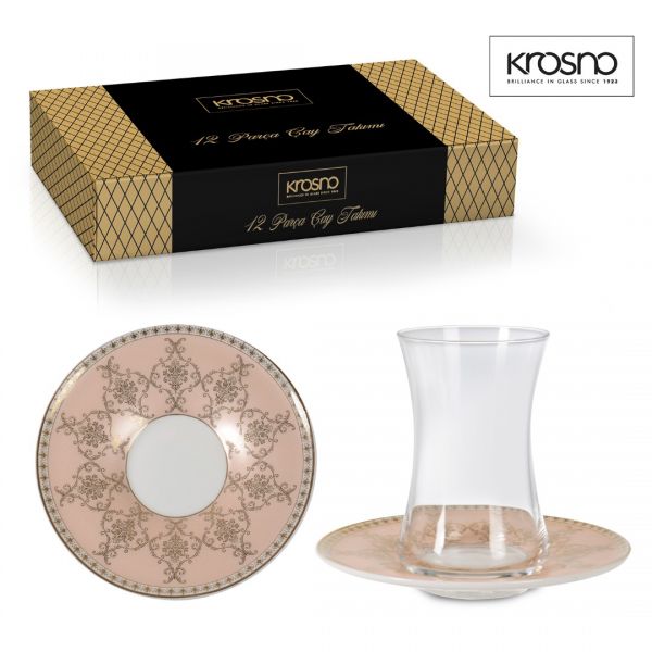 KR-12CS SADE # 5433-5530 CREAM # KROSNO CAY TAKIMI 120 cc | IPEK-819