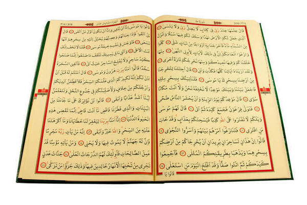 Le Saint Coran - Arabe clair - Taille de la mosquée Kebir - Calligraphie informatique - Ayfa Kuran